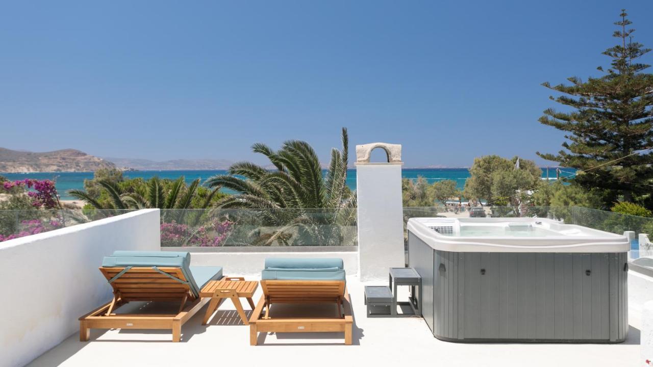 Alkyoni Beach Hotel Naxos City Екстериор снимка